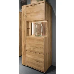 Wohnzimmerschrank|Massivholz Schränke*Pharao24 Vitrine Kaladria