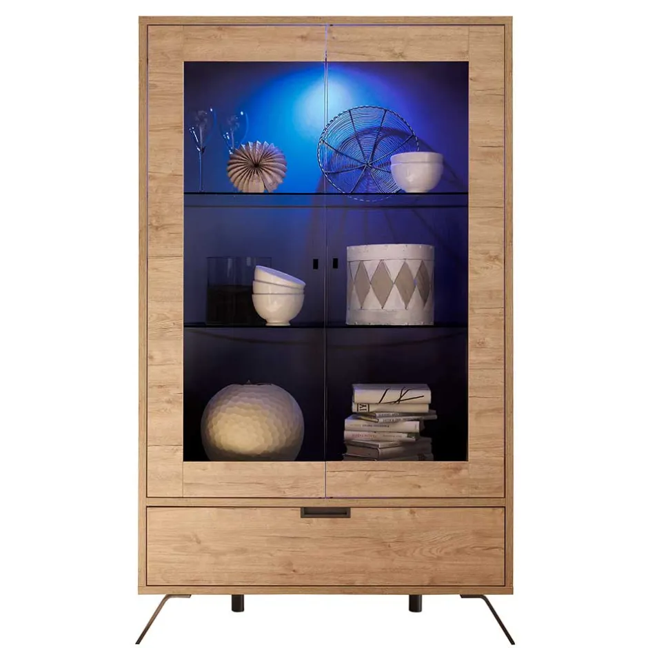 Vitrinenschrank|Wohnzimmervitrinen*Pharao24 Vitrine Lampione