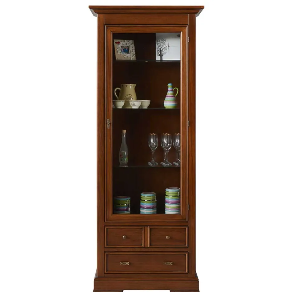Vitrinenschrank|Stauraumvitrinen*Pharao24 Vitrine Sesimbra