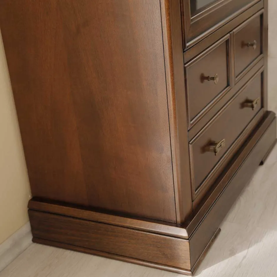 Vitrinenschrank|Stauraumvitrinen*Pharao24 Vitrine Sesimbra