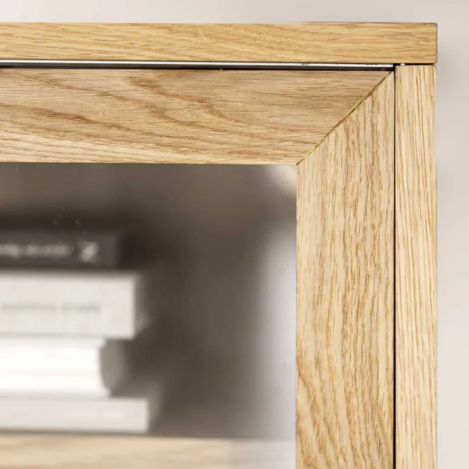 Küchenkommode|Esszimmerkommoden*Pharao24 Vitrinen Sideboard Rattana