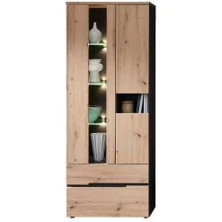 Vitrinenschrank|Stauraumvitrinen*Pharao24 Vitrinenschrank Esdravos