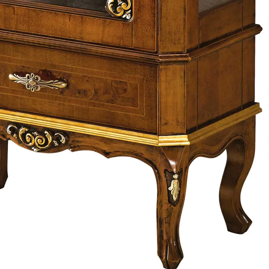 Vitrinenschrank|Wohnzimmervitrinen*Pharao24 Vitrinenschrank Fiodaria