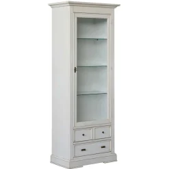 Pharao24 Vitrinenschrank Gannice> Stauraumvitrinen