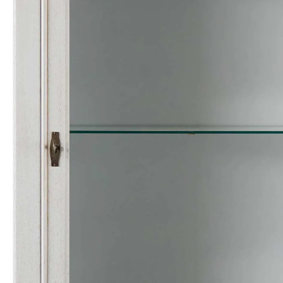 Pharao24 Vitrinenschrank Gannice> Stauraumvitrinen