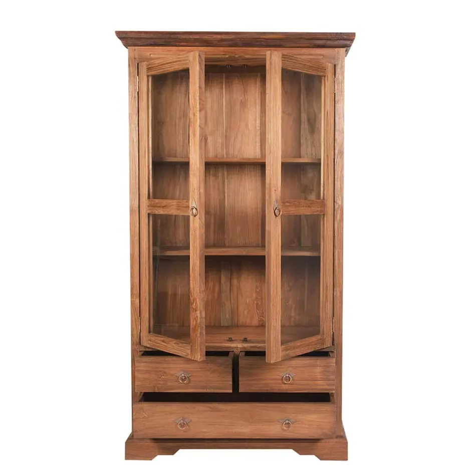 Vitrinenschrank|Stauraumvitrinen*Pharao24 Vitrinenschrank Goyas