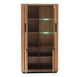 Vitrinenschrank|Wohnzimmervitrinen*Pharao24 Vitrinenschrank Jayva