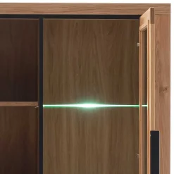 Vitrinenschrank|Wohnzimmervitrinen*Pharao24 Vitrinenschrank Jayva