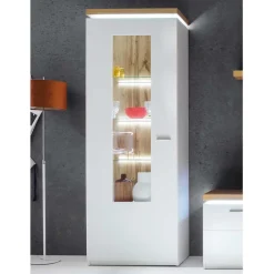 Stauraumvitrinen|Wohnzimmervitrinen*Pharao24 Vitrinenschrank Lovranon