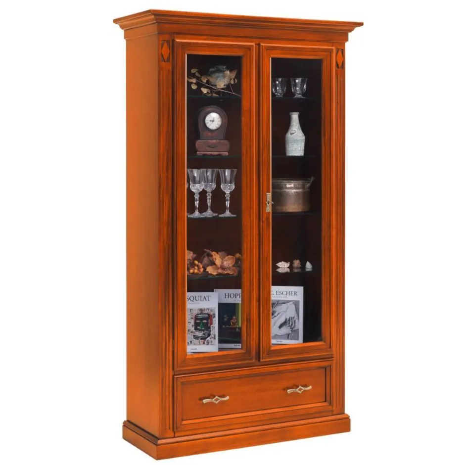 Pharao24 Vitrinenschrank Lundreo> Vitrinenschrank