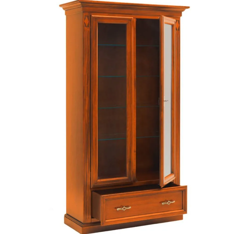 Pharao24 Vitrinenschrank Lundreo> Vitrinenschrank