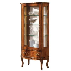 Massivholzmöbel|Wohnzimmerschrank*Pharao24 Vitrinenschrank Maggio