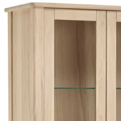 Massivholzmöbel|Vitrinenschrank*Pharao24 Vitrinenschrank Pianas