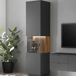 Pharao24 Vitrinenschrank Strong> Vitrinenschrank|Wohnzimmervitrinen