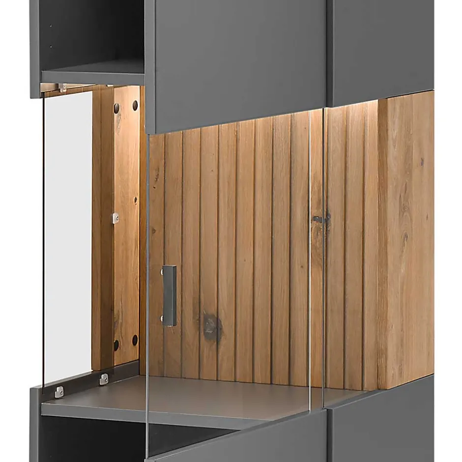 Pharao24 Vitrinenschrank Strong> Vitrinenschrank|Wohnzimmervitrinen