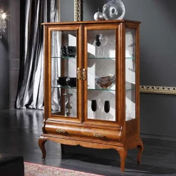 Pharao24 Vitrinenschrank Valdarar> Wohnzimmerkommoden|Wohnzimmerschrank