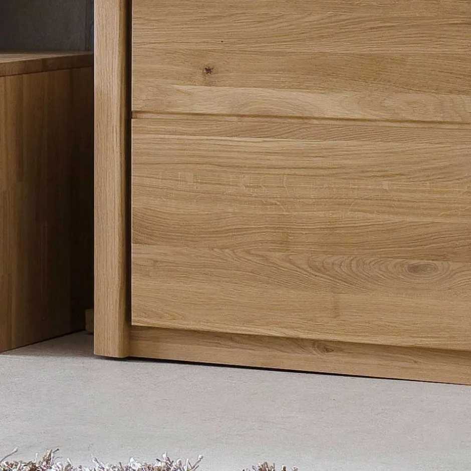 Wohnzimmervitrinen|Massivholz Schränke*Pharao24 Vitrinenschrank Vlarenzo