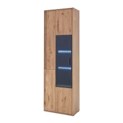 Pharao24 Vitrinenschrank Vruamosa> Wohnzimmerschrank|Massivholz Schränke