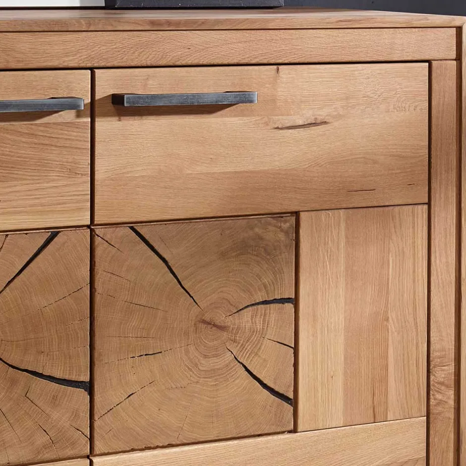 Pharao24 Vollholz Sideboard Cranados> Massivholzmöbel|Wohnzimmerkommoden