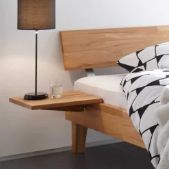 Massivholzbetten*Pharao24 Vollholzbett Krispa