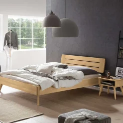 Doppelbetten|Massivholzbetten*Pharao24 Vollholzbett Zweet