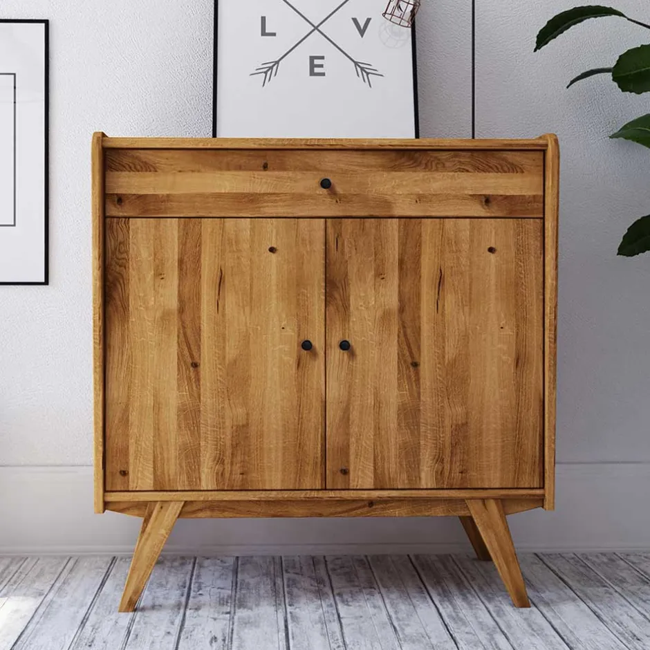 Flurkommoden*Pharao24 Vollholzkommode Carilla