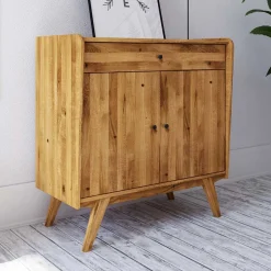 Flurkommoden*Pharao24 Vollholzkommode Carilla