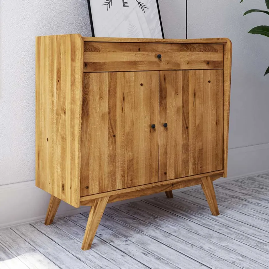 Flurkommoden*Pharao24 Vollholzkommode Carilla