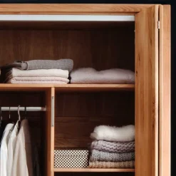 Massivholz Schränke|Kleiderschränke*Pharao24 Vollholzschrank Verunia