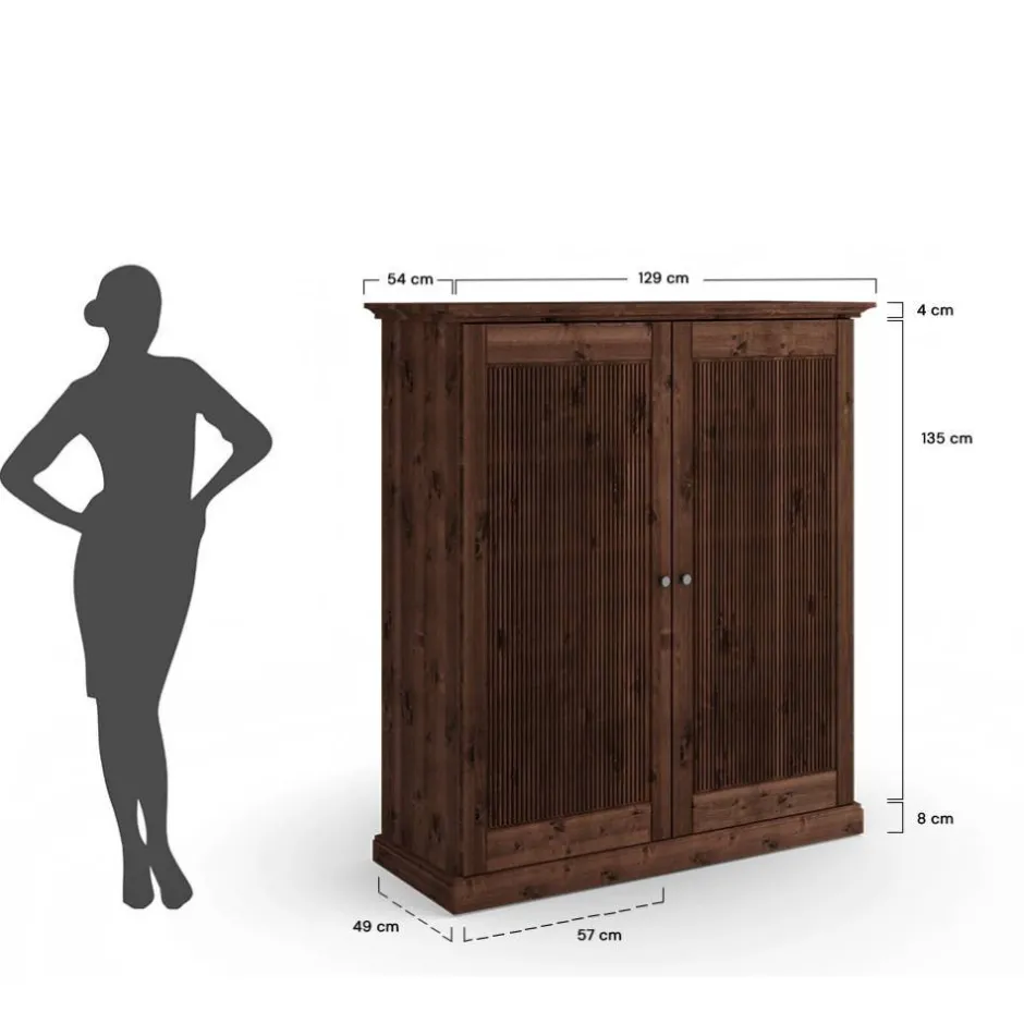 Pharao24 Waescheschrank Phelix> Wäscheschrank