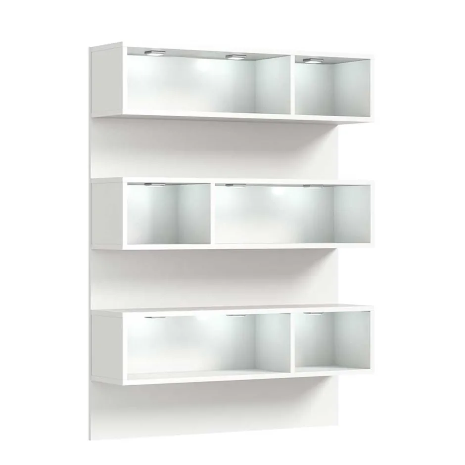 Pharao24 Wand Regal für Schuhe Filicudio> Wohnzimmerregale|Wandregale