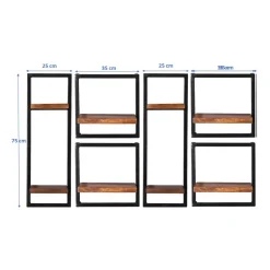 Hängeregale|Wandregale*Pharao24 Wand Regal Set India