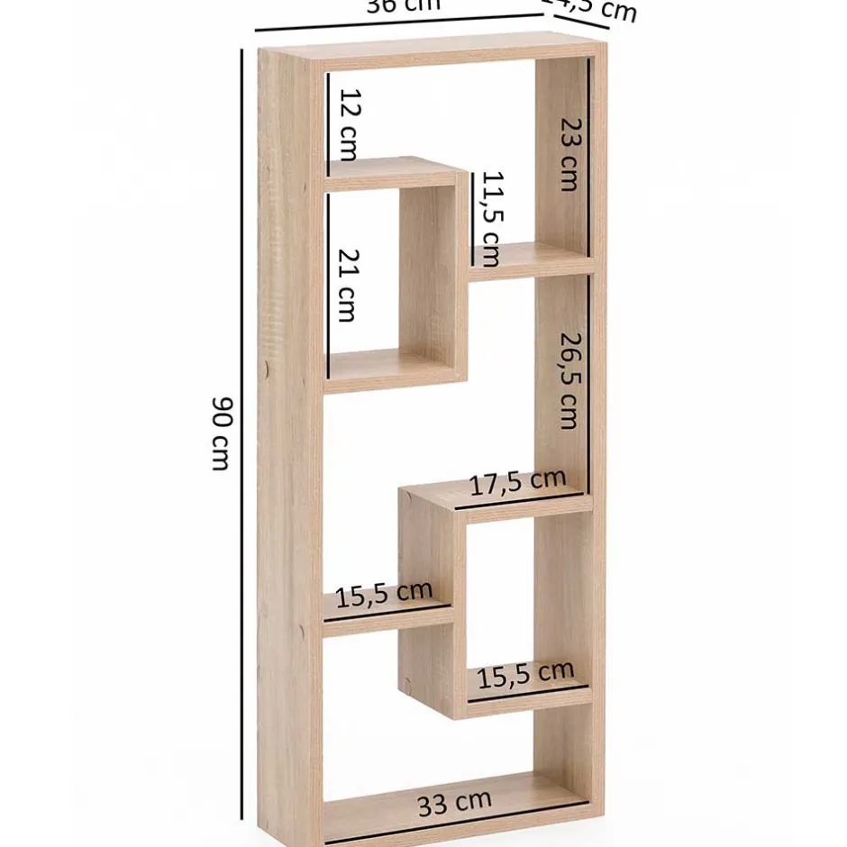 Pharao24 Wand Regal Vilas> Wohnzimmerregale|Wandregale