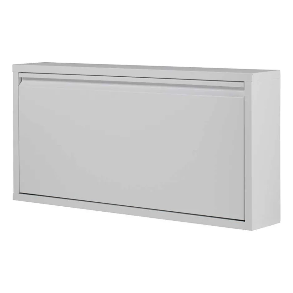 Pharao24 Wand Schuhklappenschrank Lazuras> Schuhkipper|Schuhschränke