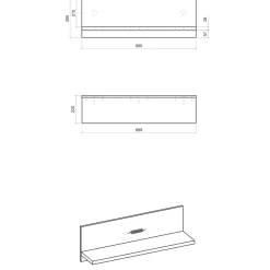 Wohnzimmerregale|Wandregale*Pharao24 Wandboard Arama