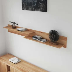 Wohnzimmerregale|Massivholzregale*Pharao24 Wandboard Bagavano