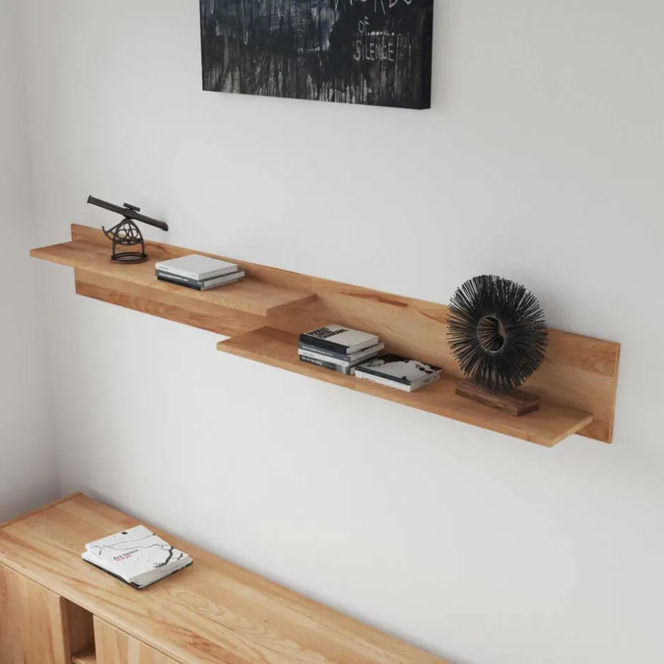 Wohnzimmerregale|Massivholzregale*Pharao24 Wandboard Bagavano