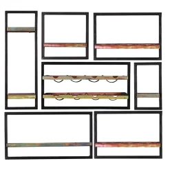 Pharao24 Wandboard Set Woodstock> Hängeregale|Massivholzregale