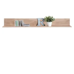 Wohnzimmerregale|Massivholzregale*Pharao24 Wandboard Stonecca
