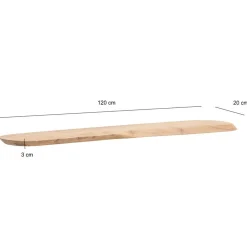 Massivholzregale|Wandregale*Pharao24 Wandboard Verez