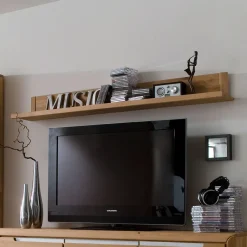 Pharao24 Wandboard Vlarenzo> Wohnzimmerregale|Massivholzregale