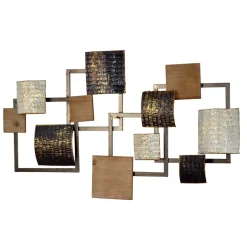 Pharao24 Wanddeko aus Metall Maylana> Wandbilder