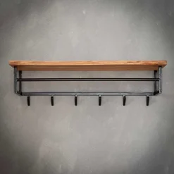 Wandgarderoben|Massivholz Garderoben*Pharao24 Wandgarderobe Elhera