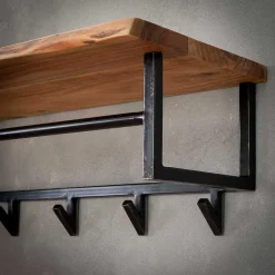 Wandgarderoben|Massivholz Garderoben*Pharao24 Wandgarderobe Elhera