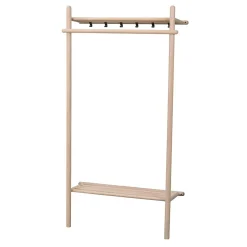 Garderoben Paneele|Massivholz Garderoben*Pharao24 Wandgarderobe Linepeg