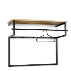 Wandgarderoben|Massivholz Garderoben*Pharao24 Wandgarderobe Mauritius