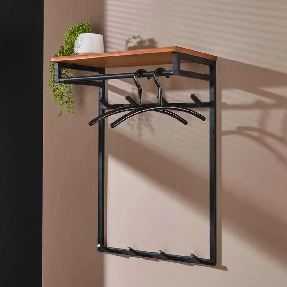 Wandgarderoben|Massivholz Garderoben*Pharao24 Wandgarderobe Piton