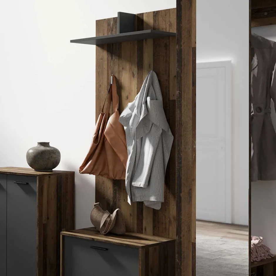 Wandgarderoben|Garderoben Paneele*Pharao24 Wandgarderobe Rolans