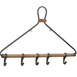 Wandgarderoben|Massivholz Garderoben*Pharao24 Wandgarderobe Set Ladino