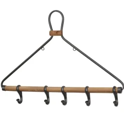 Wandgarderoben|Massivholz Garderoben*Pharao24 Wandgarderobe Set Ladino